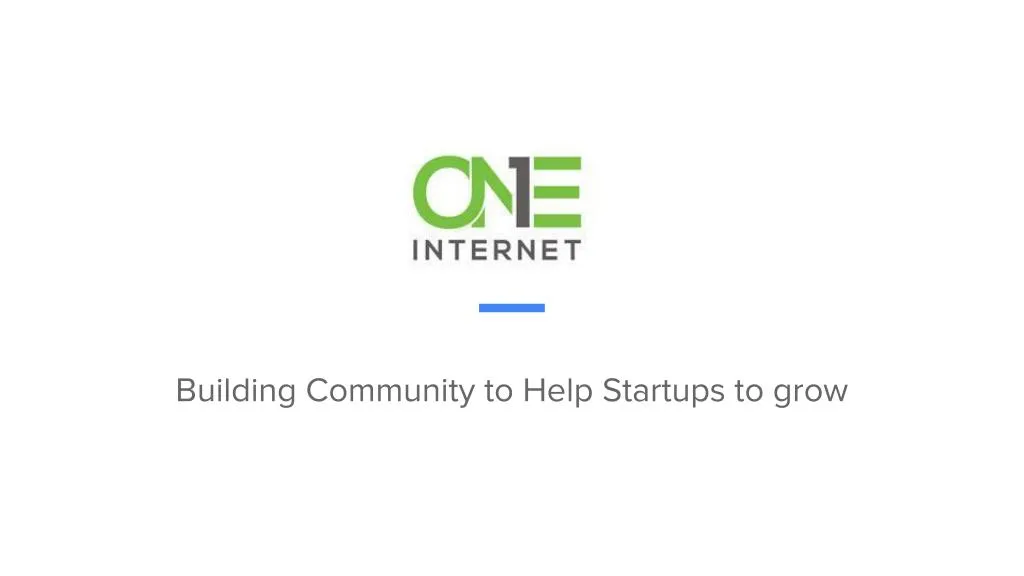 building community to help startups to grow