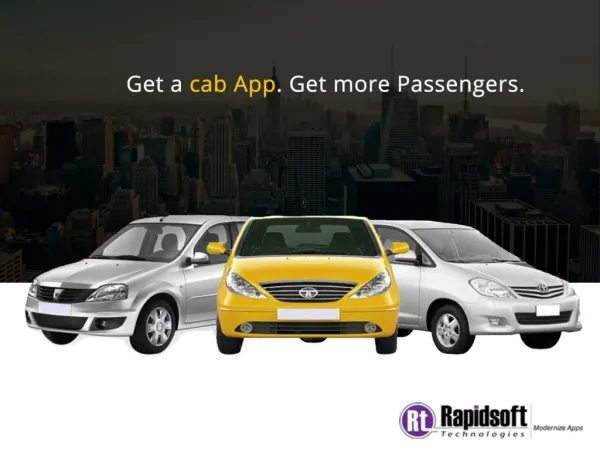 Taxi and Cab Booking app development Company