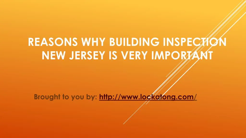 reasons why building inspection new jersey is very important