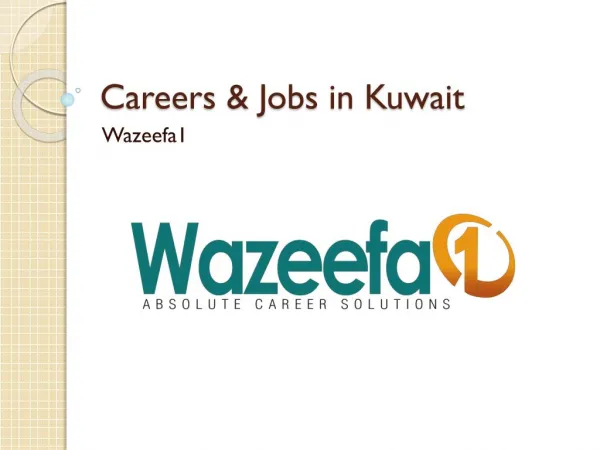 Careers and Jobs in Kuwait