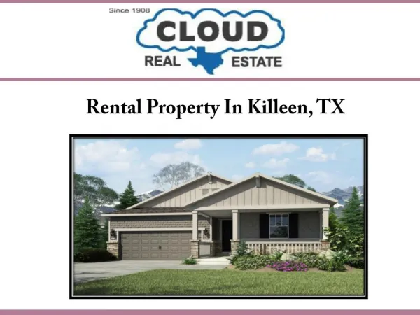 Rental Property In Killeen, TX