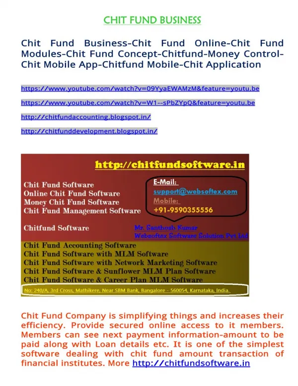 Chit Fund Business-Chit Fund Online-Chit Fund Modules-Chit Fund Concept-Chitfund-Money Control-Chit Mobile App-Chitfund