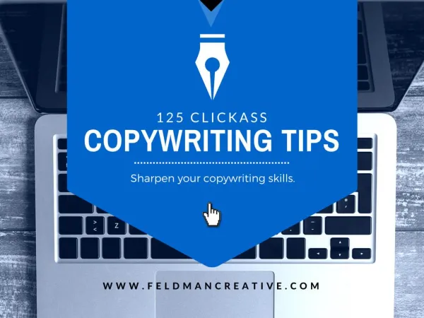 125 Clickass Copywriting Tips