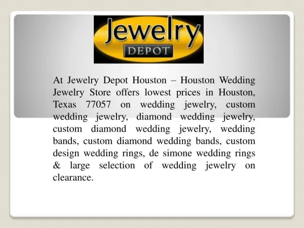 Wedding Rings Houston In Texas
