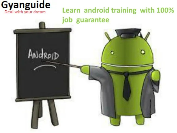 Android Course Institute BTM Layout Bangalore