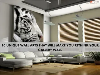 10 Unique Wall Arts That Will Make You Rethink Your Gallery Wall