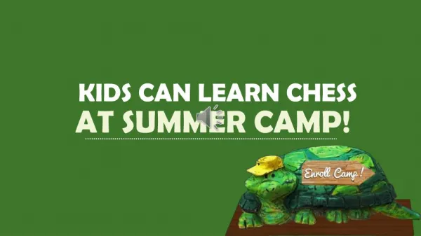 Kids Can Learn Chess At Summer Camp