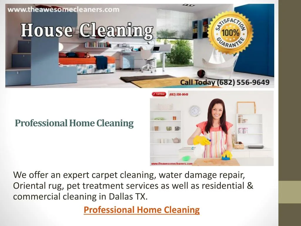 professional home cleaning