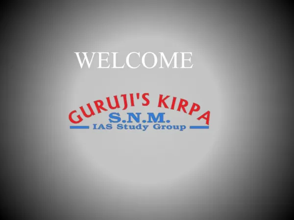 Guruji's Kripa SNM IAS Academy in Chandigarh News