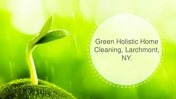Green Home Cleaning, Larchmont,NY