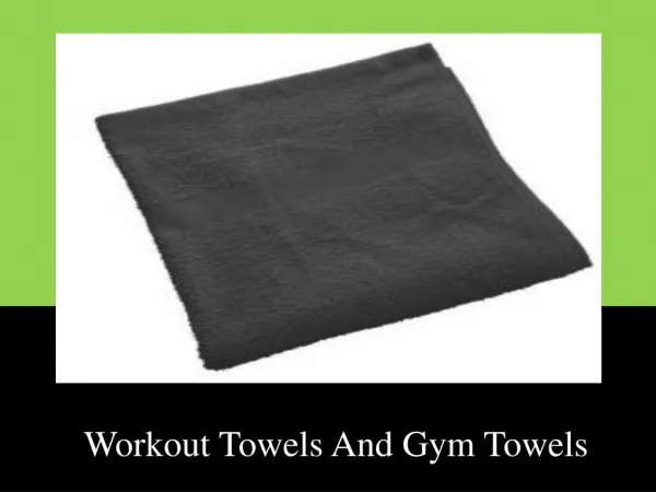 Buy Wholesale Workout Towels And Gym Towels