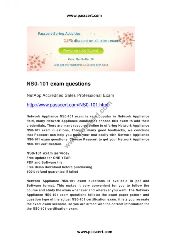 NetApp NS0-101 exam questions