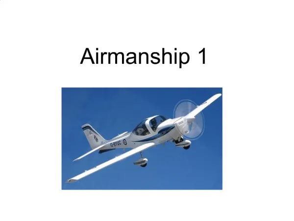 Airmanship 1