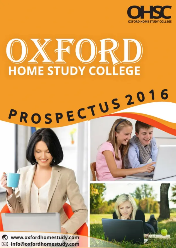 Oxford Home Study College Prospectus