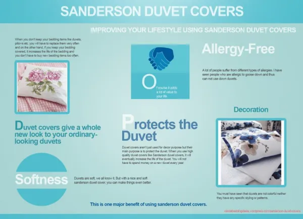IMPROVING YOUR LIFESTYLE USING SANDERSON DUVET COVERS