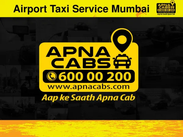 Airport Taxi Service Mumbai