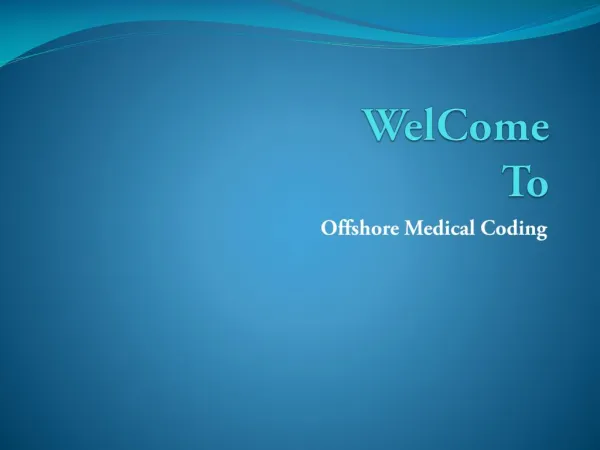 Offshore Medical Outsourcing Companies