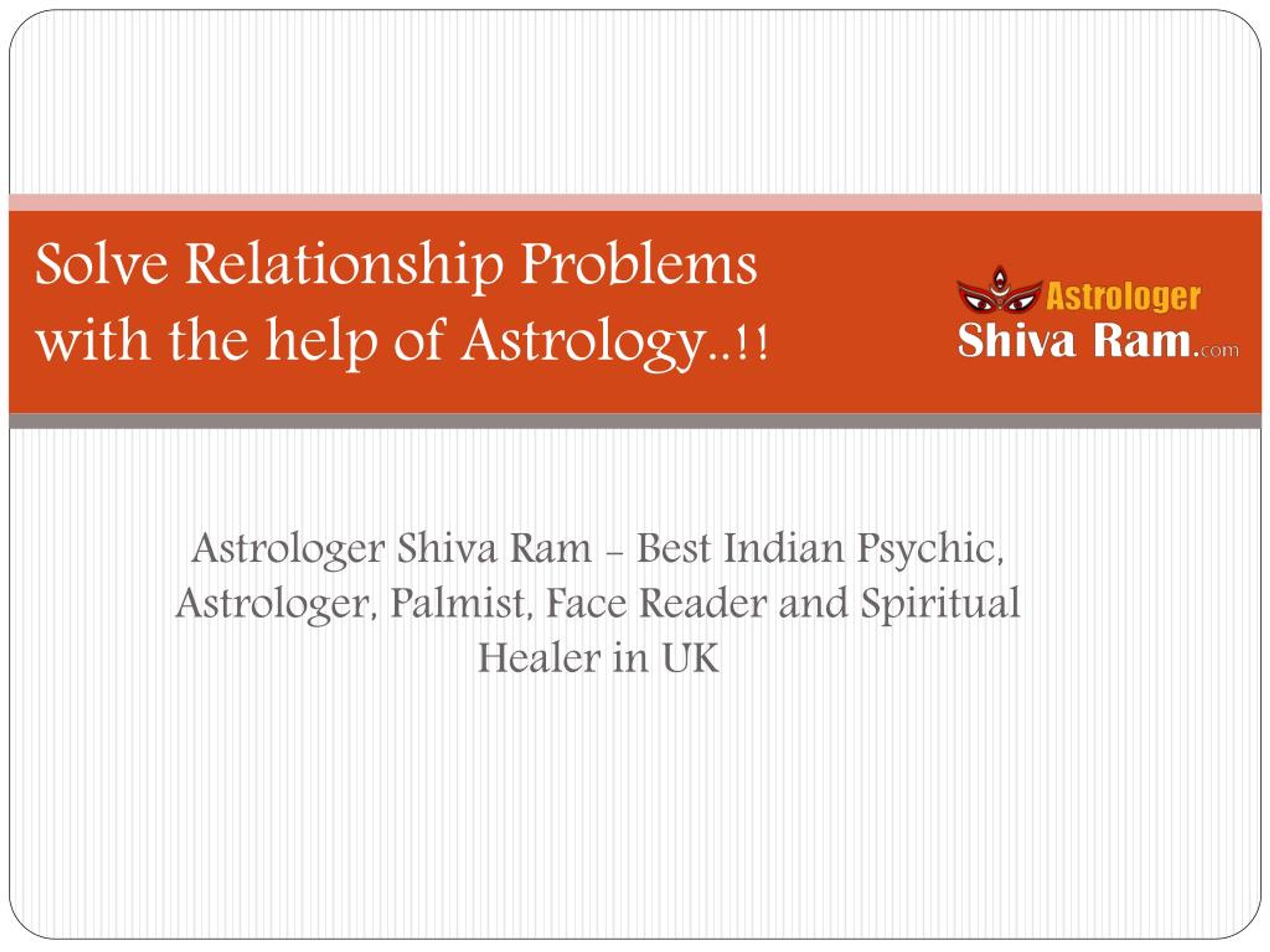 PPT - Solve Relationship Problems with the help of Astrology PowerPoint ...