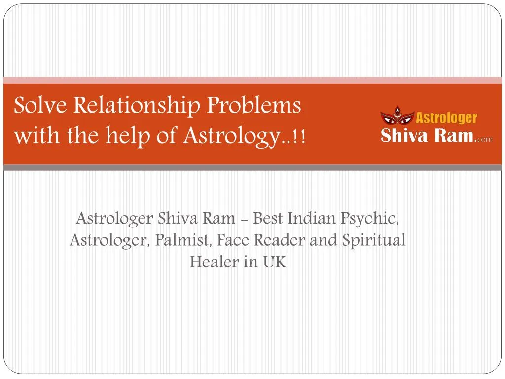 solve relationship problems with the help of astrology