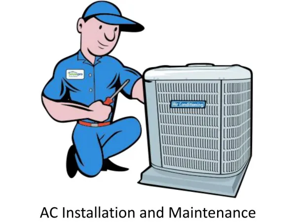 AC Installation and Maintenance in UAE