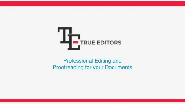 Proofreading & Editing services at affordable prices, available 24/7 | True Editors