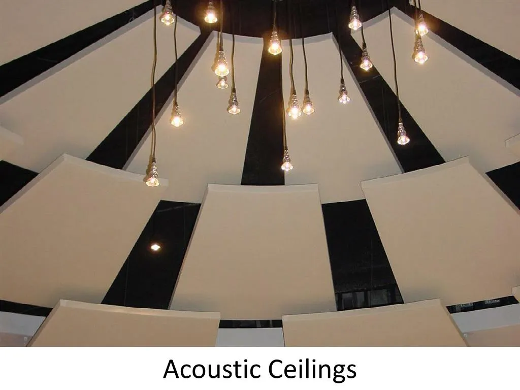acoustic ceilings