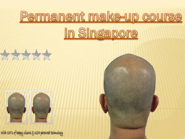 Permanent make-up course in Singapore