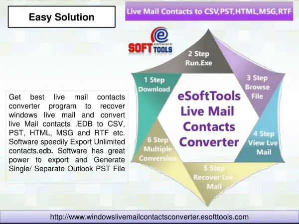 Live Mail Contacts to CSV
