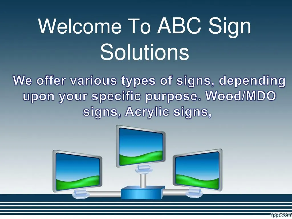 welcome to abc sign solutions