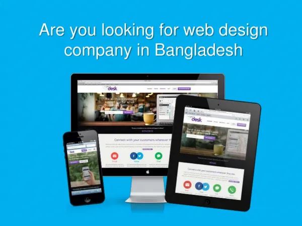Web design company in Bangladesh