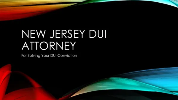 After A DUI In New Jersey Can I obtain A Hardship License