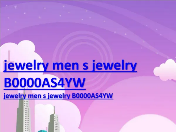 jewelry men s jewelry B0000AS4YW
