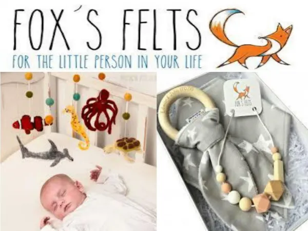 Bespoke Baby Gifts |foxsfelts.co.uk/