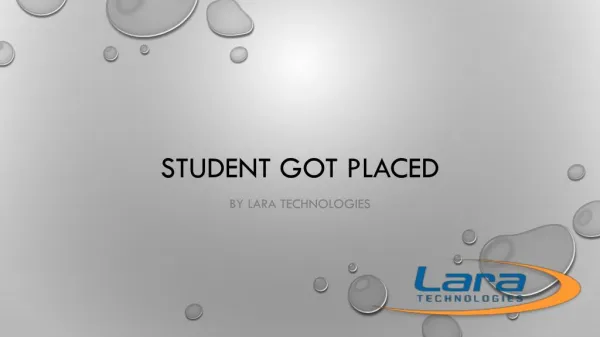 laratechnologies placement students