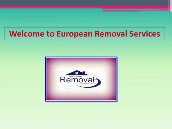 Removals to Germany | European Removals Services