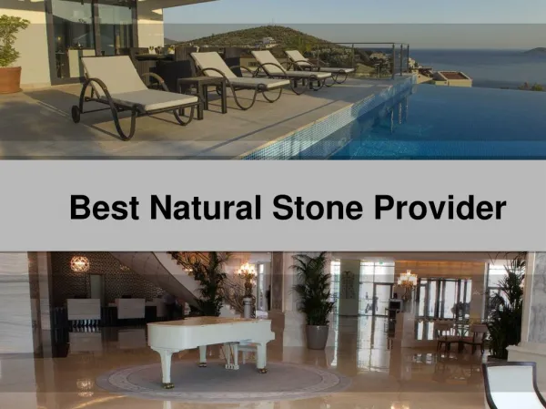 Best Natural Stone Provider