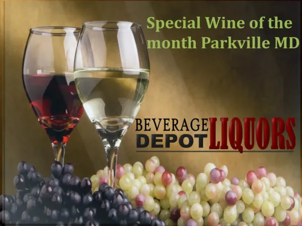 Wine around the World | Parkville MD