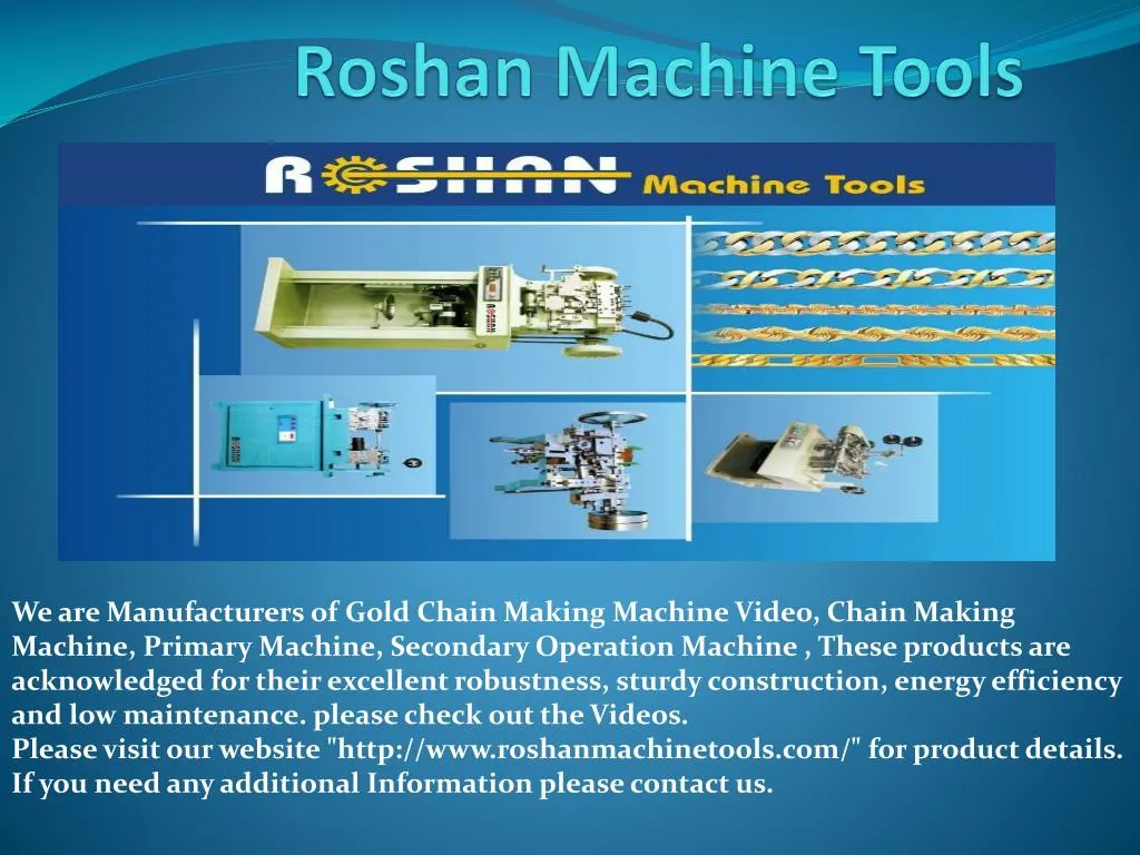roshan machine tools