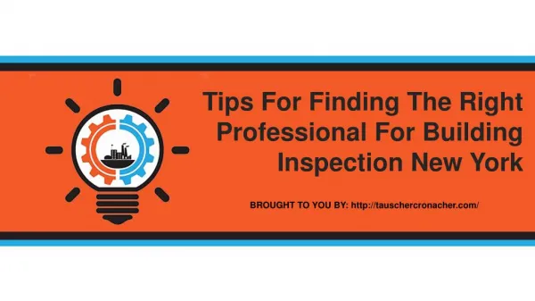 Tips For Finding The Right Professional For Building Inspection New York