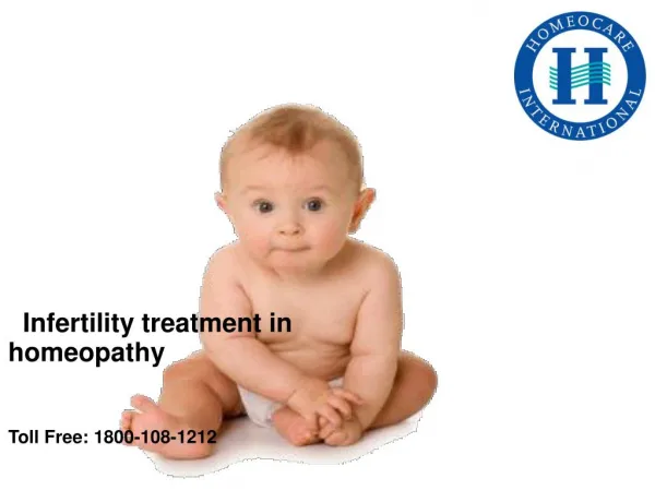 Infertility treatment in homeopathy