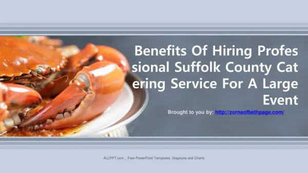 Benefits Of Hiring Professional Suffolk County Catering Service For A Large Event