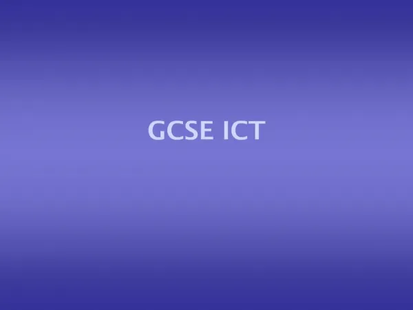 PPT - GCSE ICT The Systems Life Cycle PowerPoint Presentation, Free ...