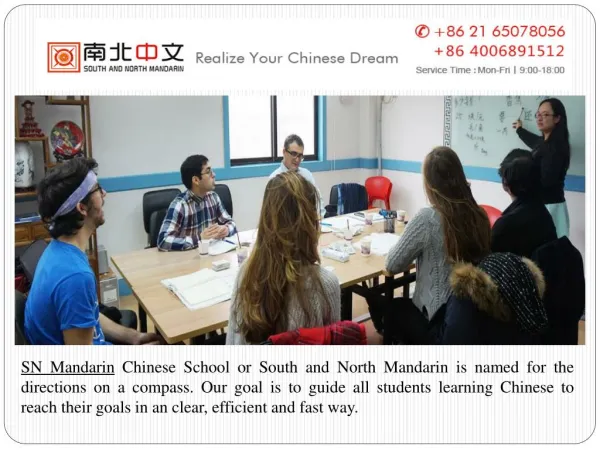 Learn Mandarin in Shanghai