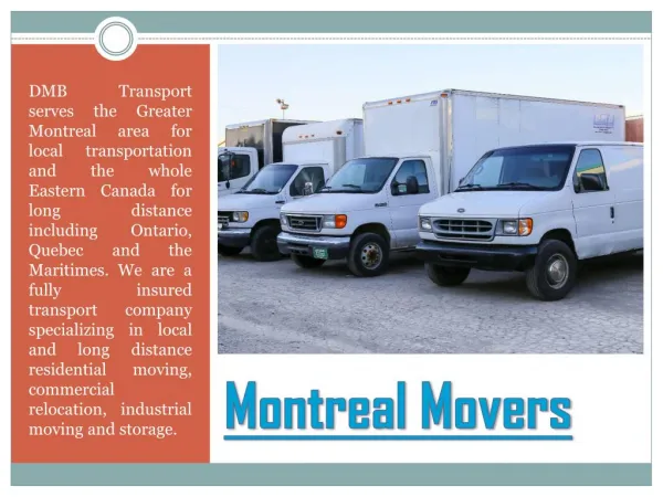 Montreal moving