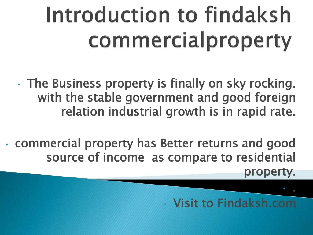 introduction to findaksh commercialproperty