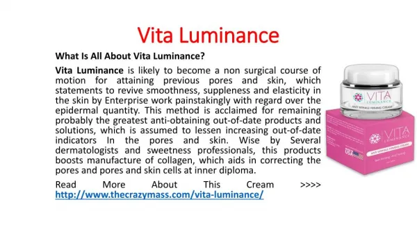 Vita Luminance Review