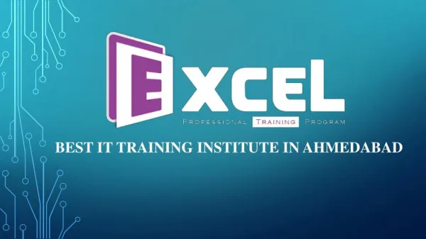 IT Training Institute in Ahmedabad