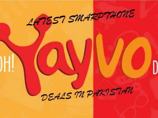 Yayvo - Best Smartphone Deals