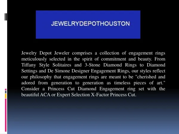 Custom Design Diamond Engagement Rings Houston