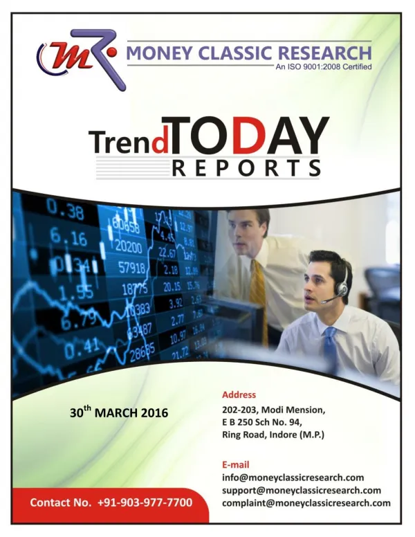 TREND TODAY REPORT-MONEY CLASSIC RESEARCH